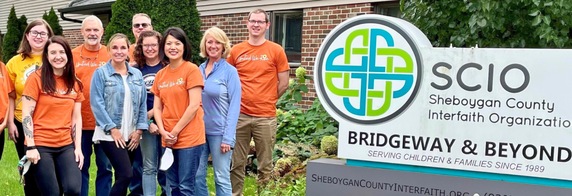 volunteers give back day of caring at SCIO Bridgeway shelter 