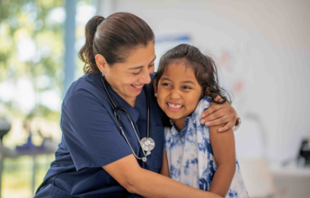 health care nurse pediatrics child girl